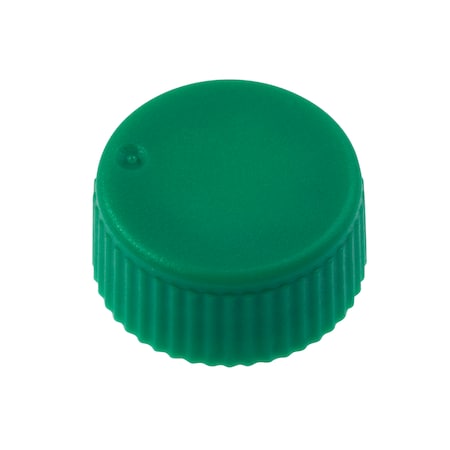 Celltreat CAP ONLY, Green Screw Top Micro Tube Cap, O-Ring, Opaque, Non-sterile, PK1000 230841G
